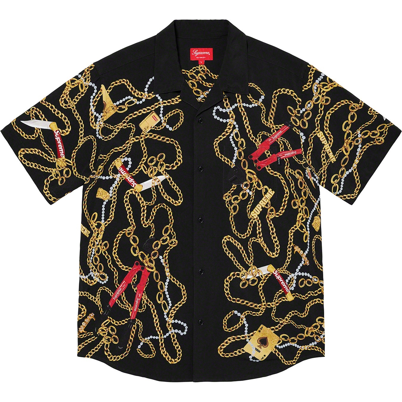 Chains Rayon S/S Shirt view 6